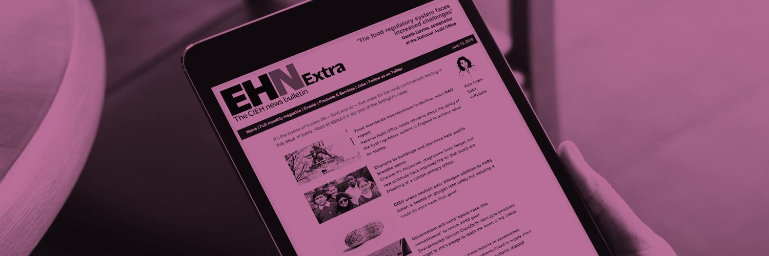 EHN Extra shown on a tablet