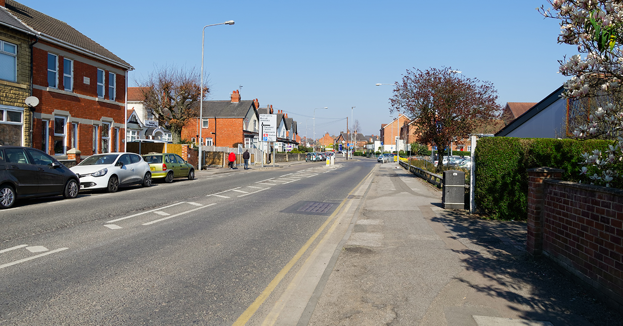 Clear skies and no traffic during the COVID-19 lockdown
