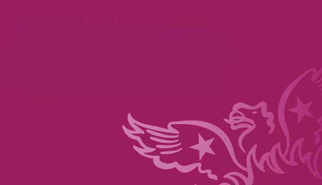 A section of the CIEH on a burgundy background