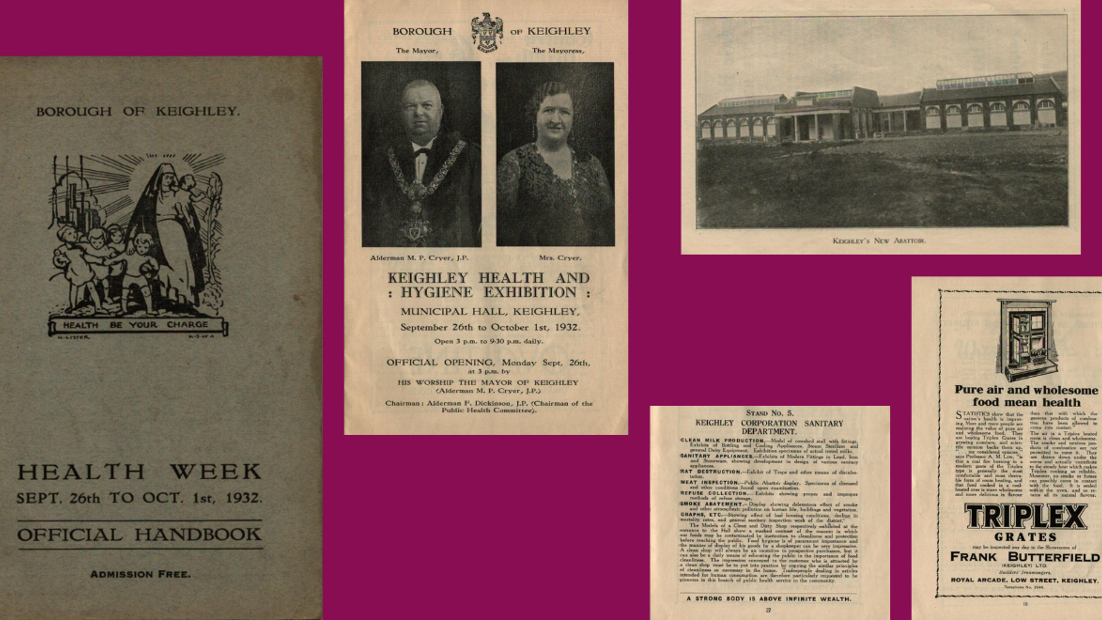 “Grit, common sense and grace”: promoting public health in 1932